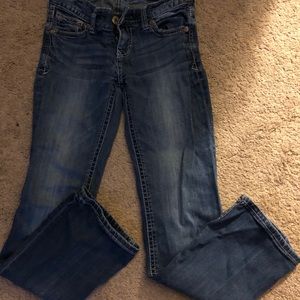 Boot cut jeans